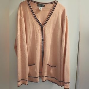 Jones New York Dressy Cardigan. Size 2x. Preloved.